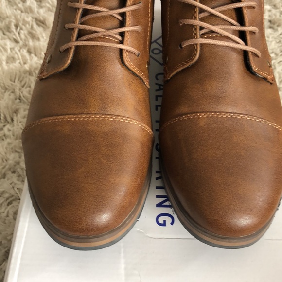 almost new brown call it spring boots worn 3 times.  In perfect condition. - Picture 5 of 11